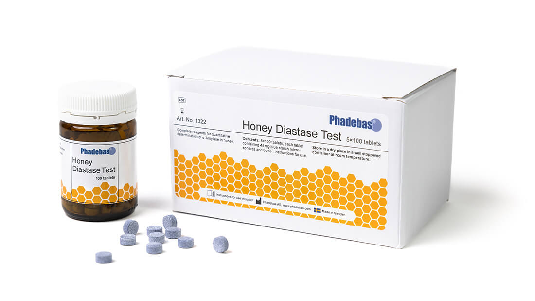 PhadeBas®Honey Diatase Test