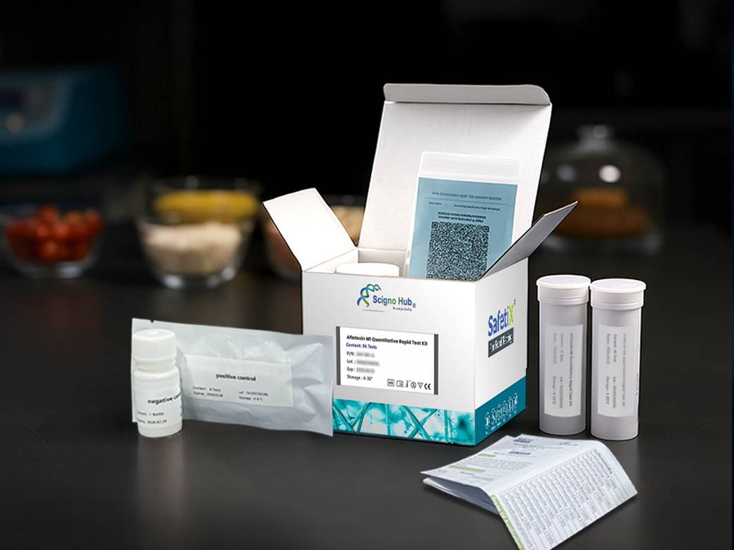 Aflatoxin M1(Without Controls) Quantitative Rapid Test Kit
