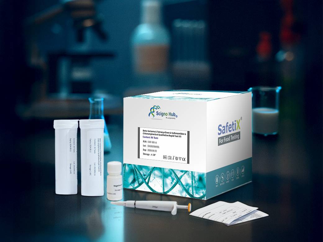 Beta-lactams & Tetracyclines & Sulfonamides & 
Chloramphenicol Qualitative Rapid Test Kit