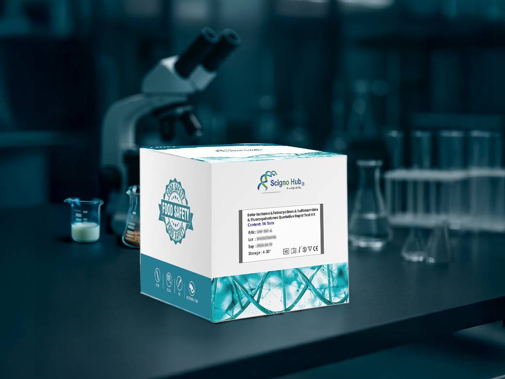 Beta-lactams & Tetracyclines & Sulfonamides 
& Fluoroquinolones Qualitative Rapid Test Kit