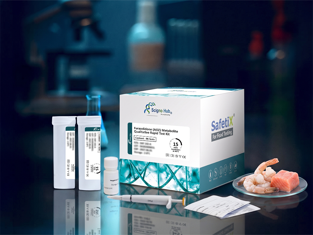 SAFETIX® Furazolidone (AOZ) Metabolite Quantitative Rapid Test Kit