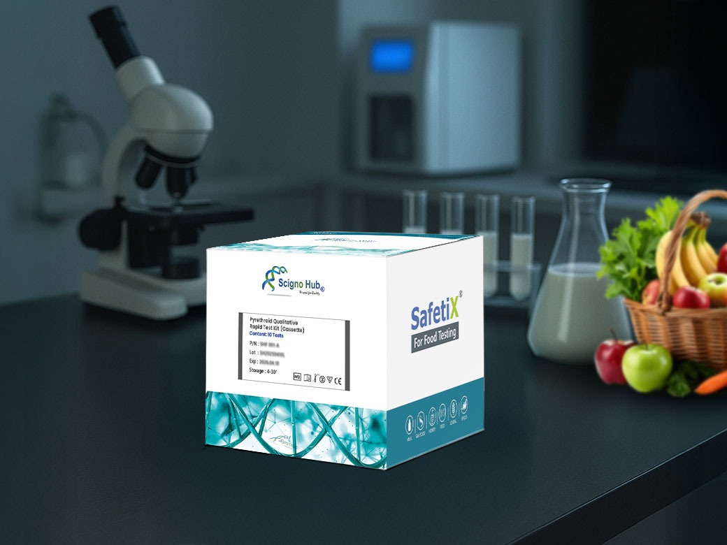 SAFETIX® Pyrethroid Qualitative Rapid Test Kit (Cassette)