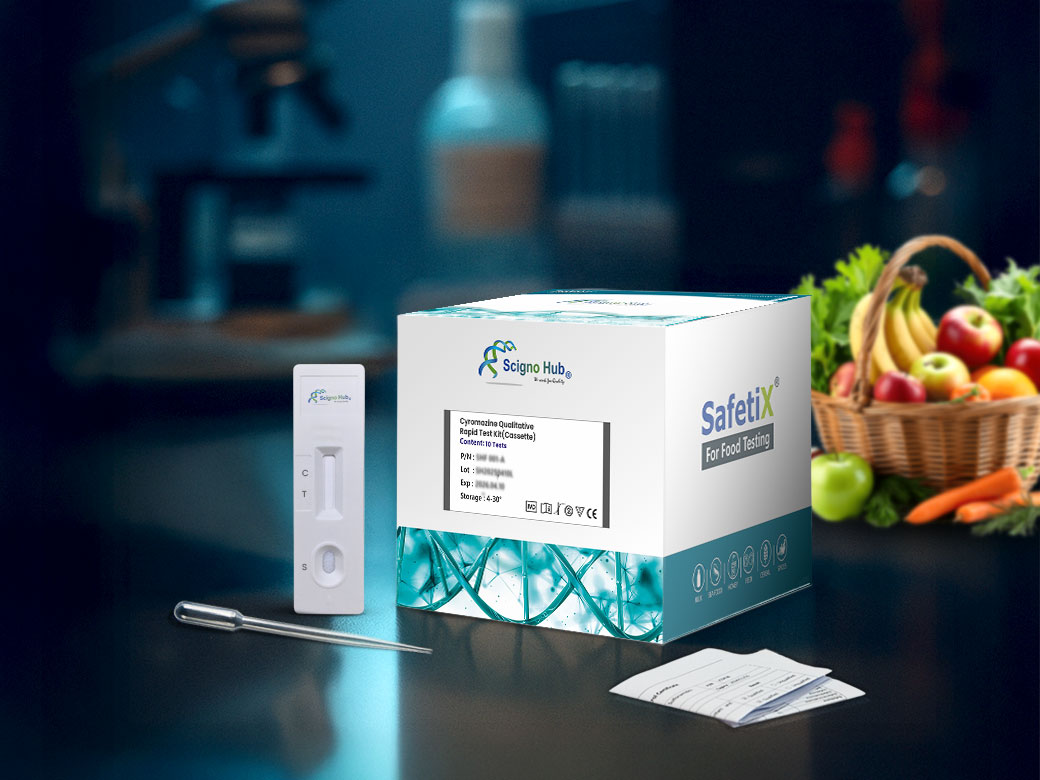 SAFETIX® Cyromazine Qualitative Rapid Test Kit (Cassette)