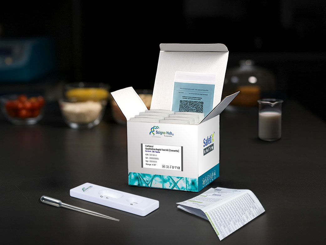 SAFETIX® Carbaryl Qualitative Rapid Test Kit (Cassette)