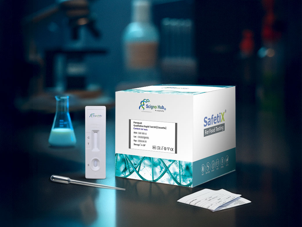 SAFETIX® Paraquat Qualitative Rapid Test Kit (Cassette)