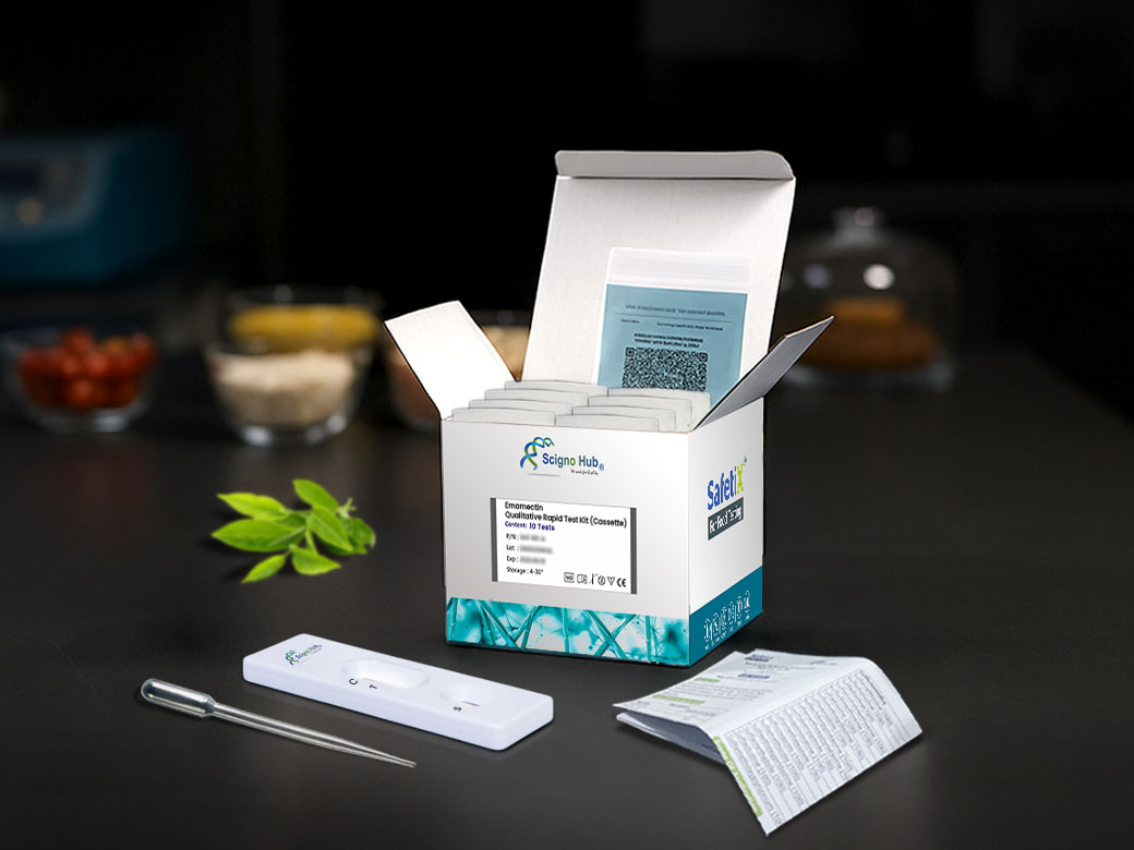SAFETIX® Emamectin Qualitative Rapid Test Kit (Cassette)