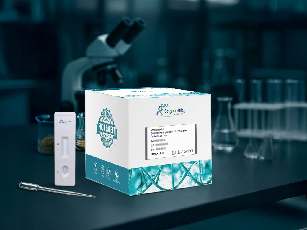 SAFETIX® Acetamiprid Qualitative Rapid Test Kit (Cassette)