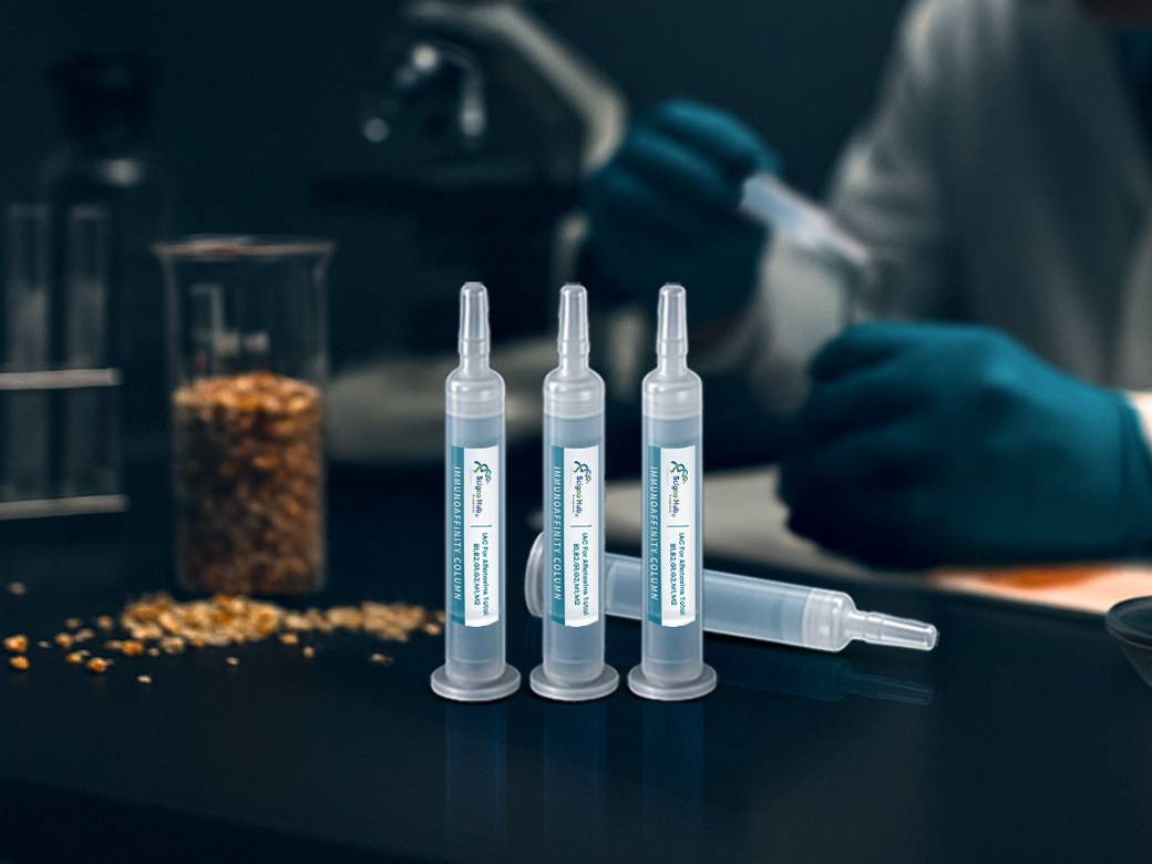 Aflatoxins Total
 B1,B2,G1,G2,M1,M2 Immunoaffinity Column