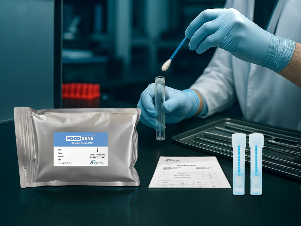 FOODSENSE® Pipette Swab PBS