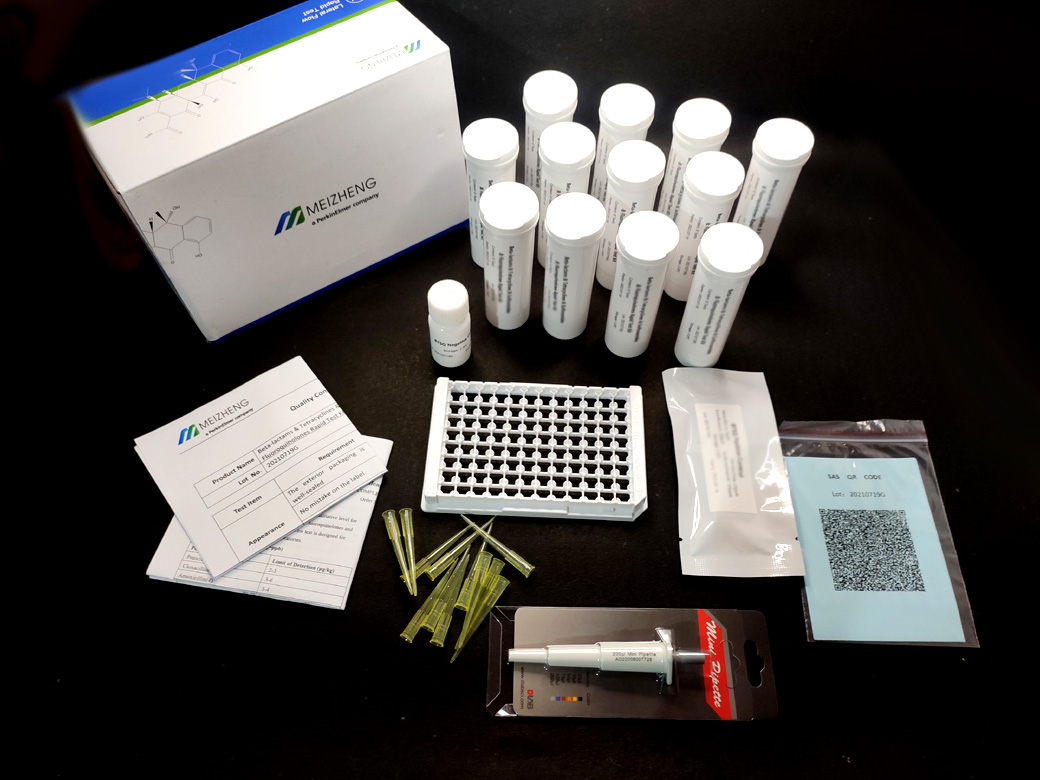 Sulfonamides+Lincomycin+Erthromycin+Tylosin+Tilmicosin+Fluoroquinolones Rapid Test Kit
