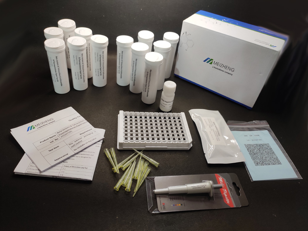 BTSQ (Sulfonamides+Quinolones+Tetracycline+β-Lactam) Rapid Test Kit