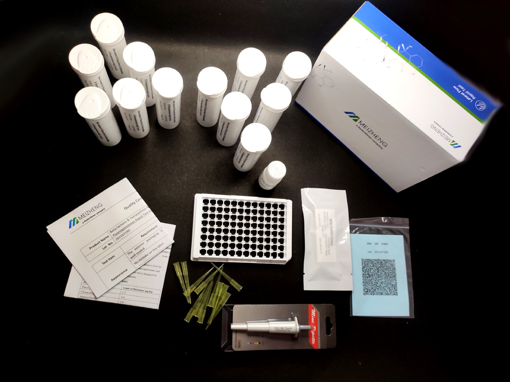 Fluorquinolones+Lincomycin+Tylosin/Tilmicosin Rapid Test Kit