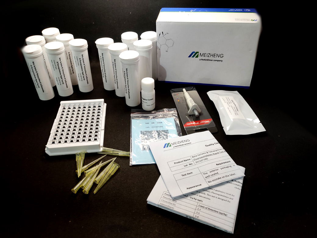 Beta-lactams+Tetracycline+Streptomycin+Chloramphenicol+Cefalexin Rapid Test Kit